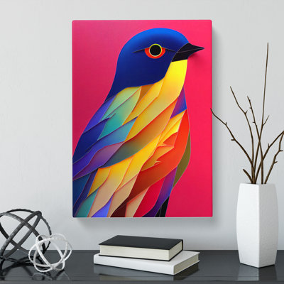CAN-V0523-246X Bird In Colour Vol.3 1 Piece Wrapped Canvas Wall Art