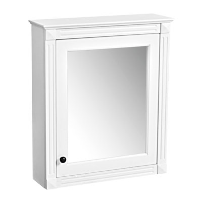 24'' X 27'' Storage Cabinet For Bathroom Use - , Practical Design With Mirror Wall Mounted,