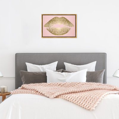 " Solid Kiss Blush And Gold "