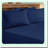 LuxuryCool Bedding Set - 6 Piece Microfiber Sheets & Pillowcases, Hotel Quality Soft & Breathable, Deep Pocket 16" Navy Blue, 1800 TC-115840902-115840903