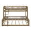 Twin XL Over Queen Bunk Bed With Ladder-940610164