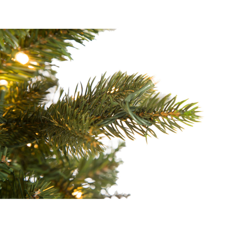 Lighted Artificial Christmas Tree, 7.5'