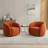 Katherline Upholstered Swivel Armchair-1532032310