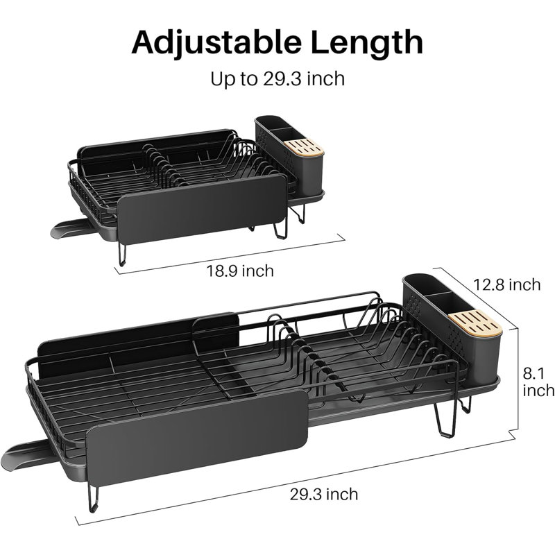 Dish Drying Rack - Large Dish Racks for Kitchen Counter