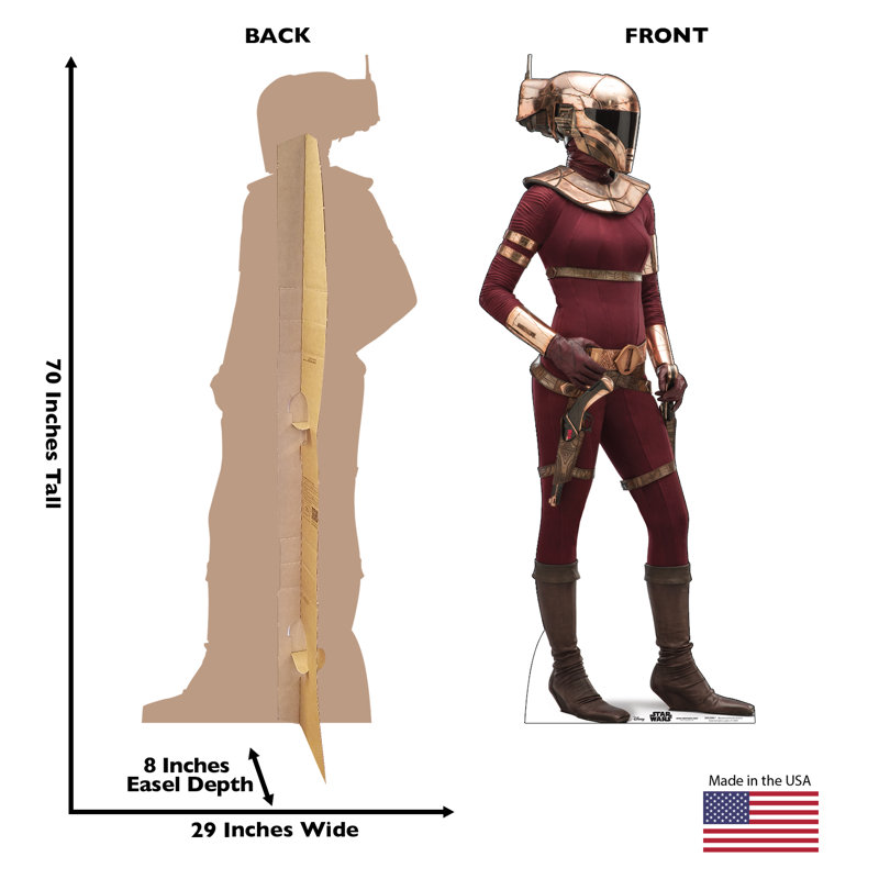 70-Inch Zorii Star Wars IX Cardboard Cutout