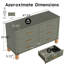 Commode double 6 tiroirs-130372408