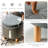 Wollstone Upholstered Ottoman-1219317370