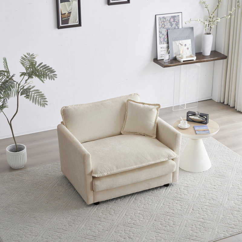 Fauteuil de lecture rembourré Comfy