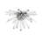Dewsbury Crystal Flush Mount