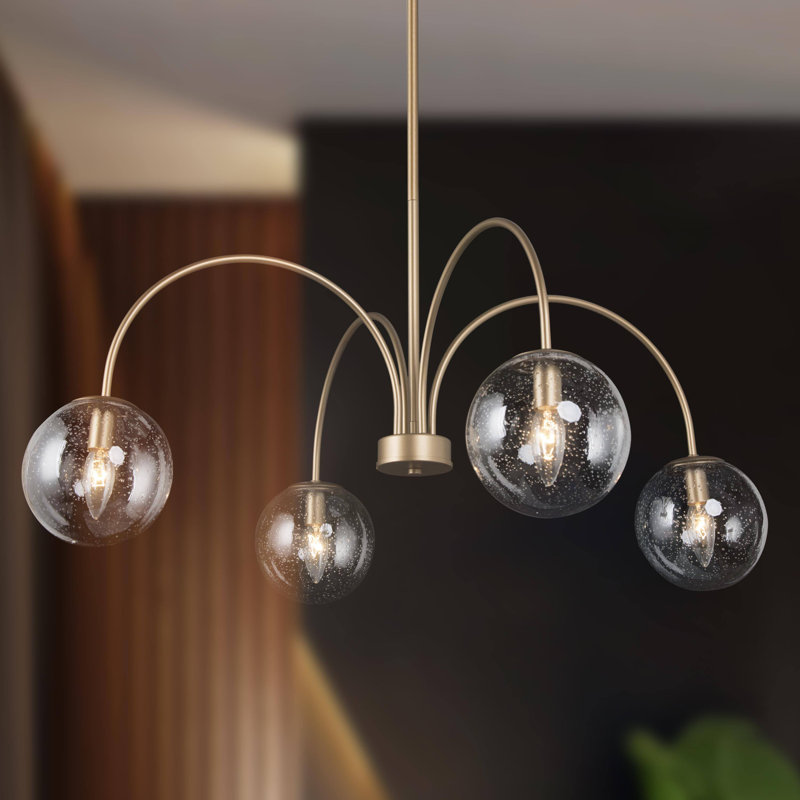 Orlondo 4 - Light Gold Unique/Statement Pendant