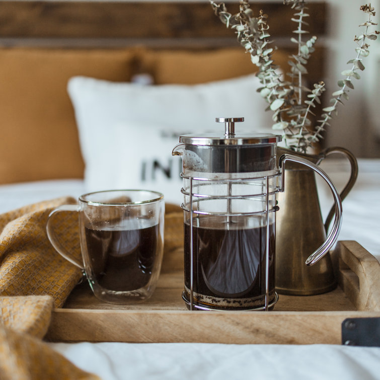 French Press: GROSCHE Boston, available in 2 sizes, 3 cup and 8 cup