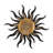 36 Inch Sun Metal Outdoor Wall Decor with Multi Color Weather Resistant Finish for Indoor and Outdoor Home Accent - Imperial-800575614