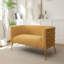 Causeuse en velours Cristen-552243130