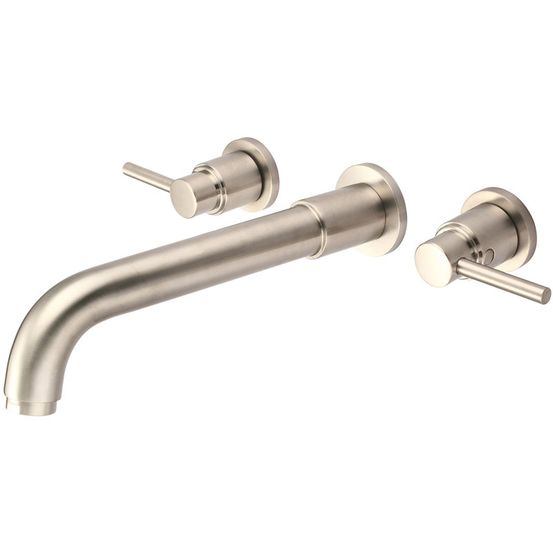 Motegi 2 Handle Wall Roman Tub Faucet, Brushed Nickel