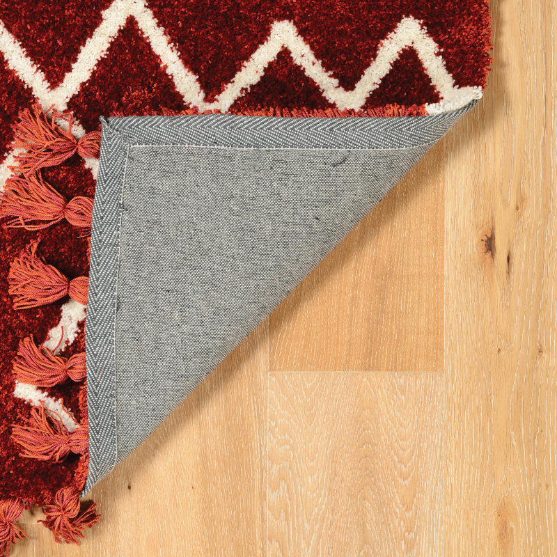 Tapis touffeté et rouille Brixton Southwestern, Rectangle 8 pi x 10 pi