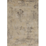 Amour Handmade Silk and Wool Floral and Oriental Area Rug