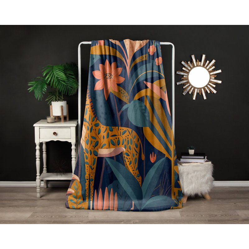 Throw Blanket, 50" W x 60" L