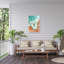 Toile d'extérieur Melinda Hipsher «Flip Flops On The Beach Welcome»-87945407