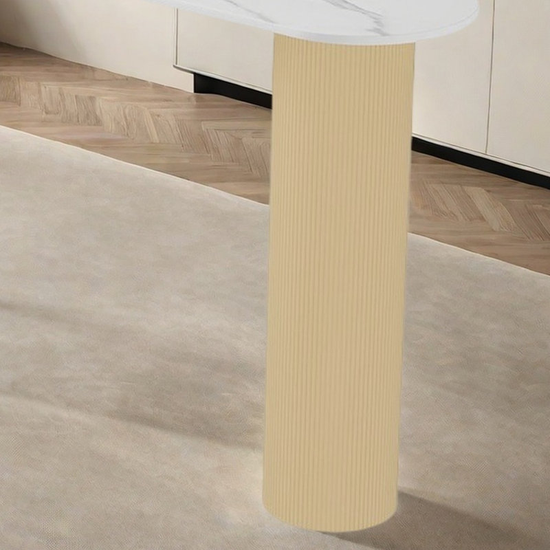 Hillhouse, 41.3"H x 55.1"L x 15.7"W, Gold/White
