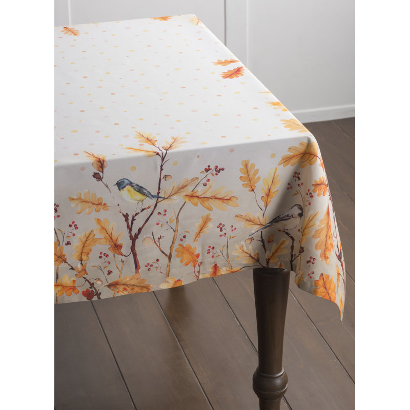 Floral 100% Cotton Tablecloth, 54" x 54", Floral 1