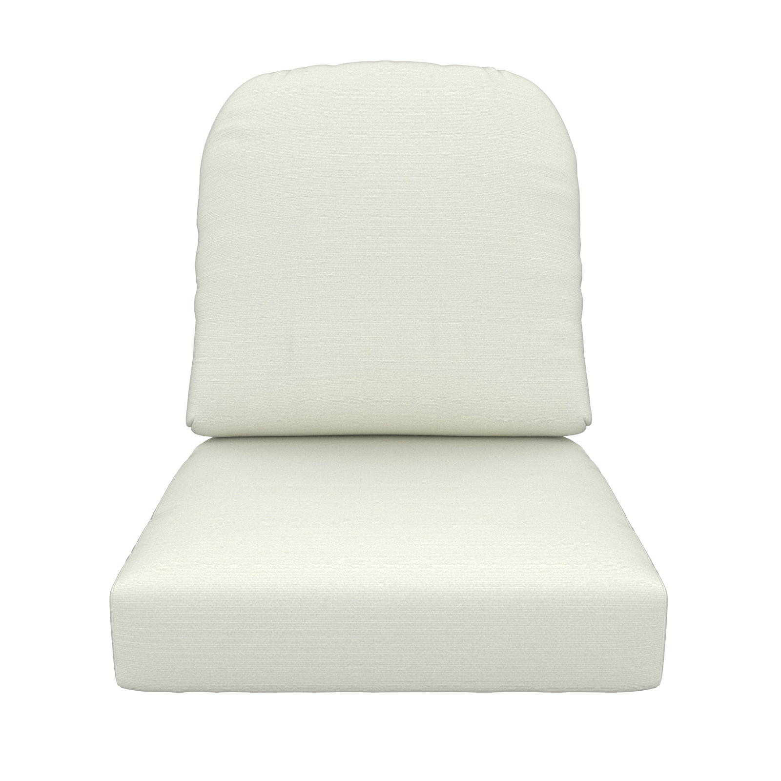 Amala Outdoor Sunbrella® Seat/Back Cushion, Canvas Natural Sunbrella® Canvas