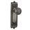 Egg & Dart Plate with Craftsman Door Knob