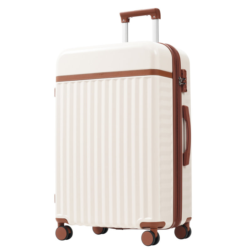 Ensemble de bagage 5 pièces, valise de transport rigide, bagage extensible avec sacs de voyage, roulettes, verrou TSA