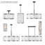 Luminaire suspendu 17,25 po Veil