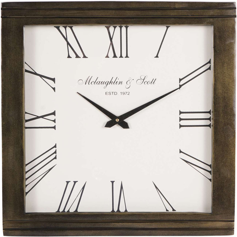 Berina Aluminium Wall Clock