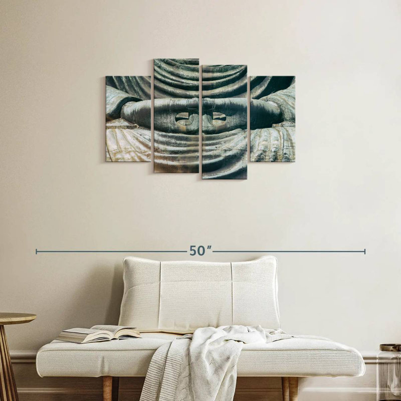 Mains de Bouddha Kerrick, H 22 po x l 36 po