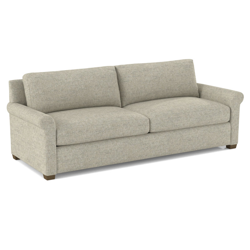 Leather Sofa, White, 61527-88