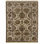 Hand Knotted Wool Area Rug in Gold And Ivory