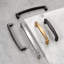 New Collection Modern Arch Cabinet Handles Drawer Pulls 3.75" 5" 6.3" Multipack-121660006-121660005