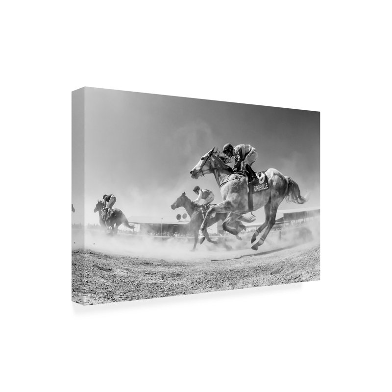 Œuvre sur toile, Randon Lee, Chapman, Birdsville, H 12 po x l 19 po