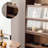 Walnut Solid Wood Display Cabinet Bookcase
