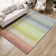 Machine Washable Indoor/Outdoor Jouett ACN2313 Stripes Rug