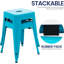 Tabourets de comptoir en métal 18 pouces, tabourets de classe empilables, chaises de salle à manger en métal sans dossier pour l'intérieur et l'extérieur, tabourets de bar de cuisine (ensemble de 2)-875976475-898822035