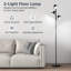 173cm Black LED Tree Floor Lamp