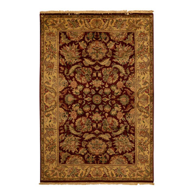 Handmade Wool Oriental Area Rug