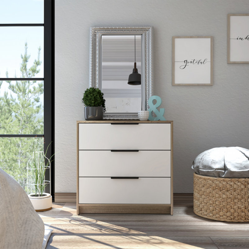 Commode 3 tiroirs l 27,5 po