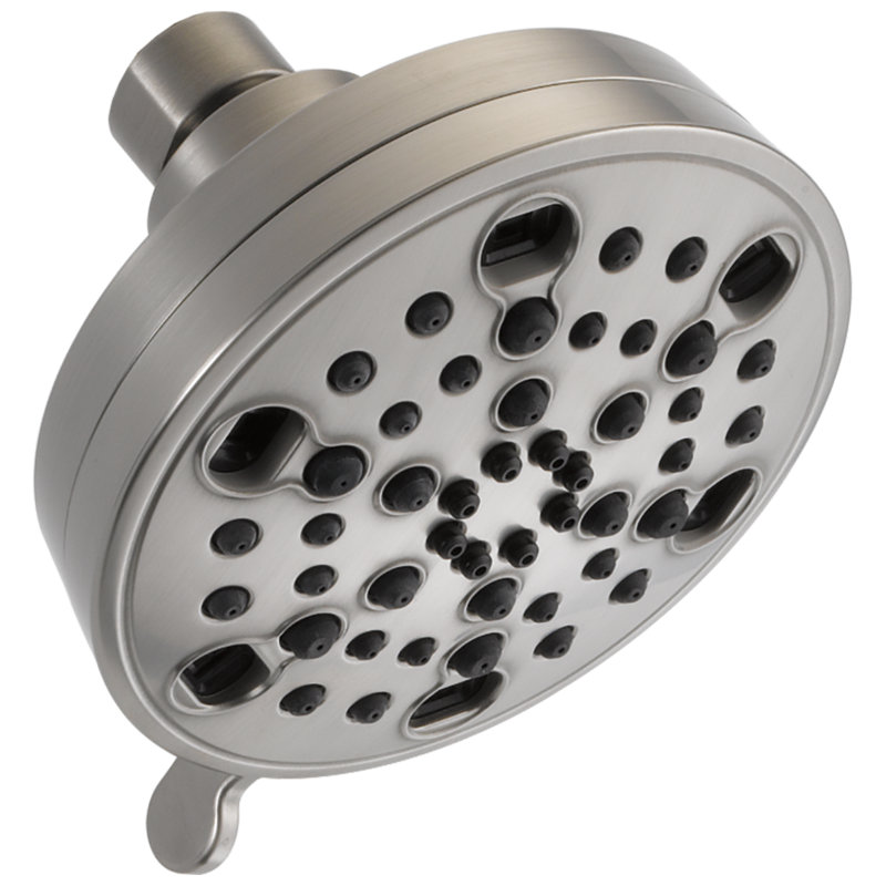 H2Okinetic 5-Setting Contemporary Shower Head, Stainless