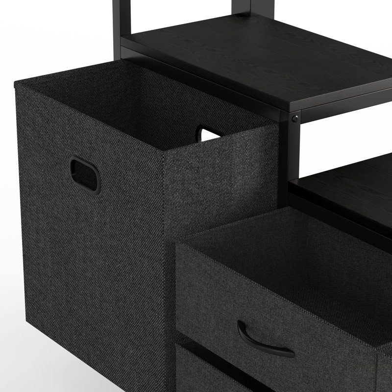 Lit mezzanine avec bureau, tablettes et solutions de rangement, conception peu encombrante pour les dortoirs et les chambres à coucher