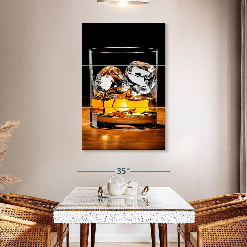 Yarlin Spotlight On Whiskey, 50" H x 32" W