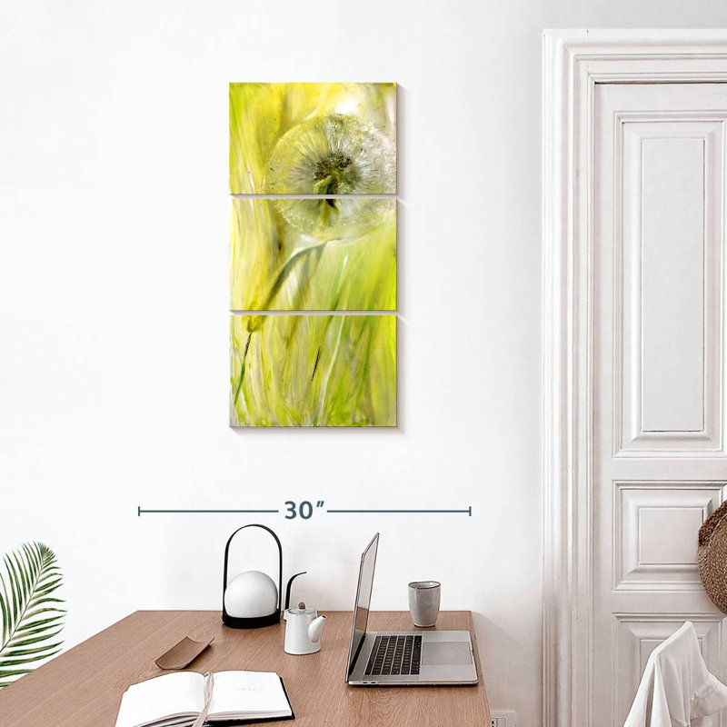 Dandelion Spring, 32" H x 15" W