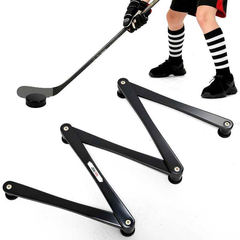 Zealfeel Portable 7-Section Hockey Stickhandling Trainer For On-Ice & Off-Ice Practice, 3.1" H x 3" W x 68" D