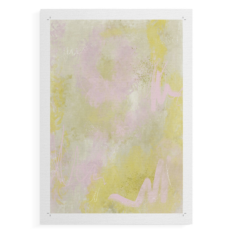 Lily's Laugh I - Impression sur toile seulement - non encadrée