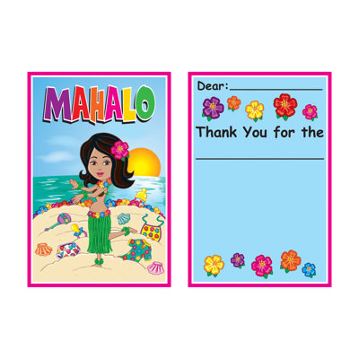 Hula baby merci note
