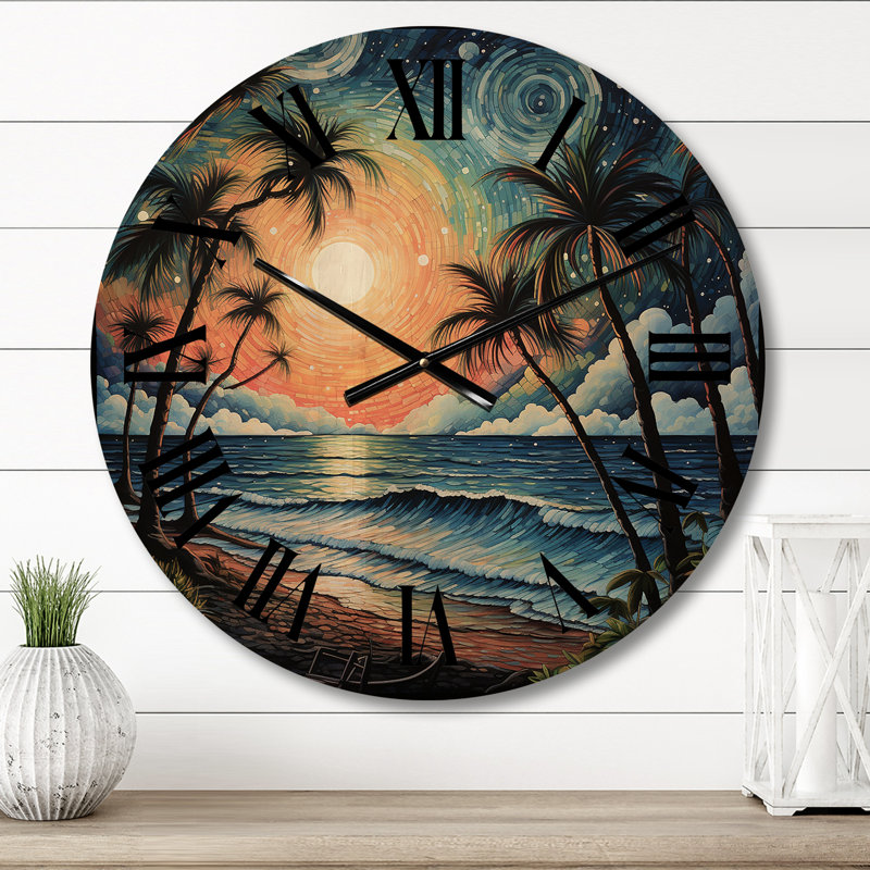 Horloge murale Yvonner, Moyenne