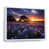 White Floater Framed