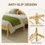 Lit simple 14 "en bois massif avec tête de lit 14"-962388448